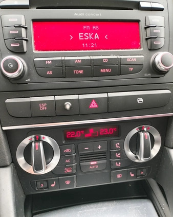 Audi A3 cena 16900 przebieg: 320000, rok produkcji 2008 z Karczew małe 466